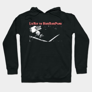 Listen To Horror Punk Hoodie